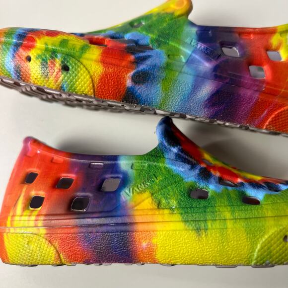 VANS Toddler Tie Dye Waterproof Slip-On Shoes Size 8 c - Picture 3 of 5